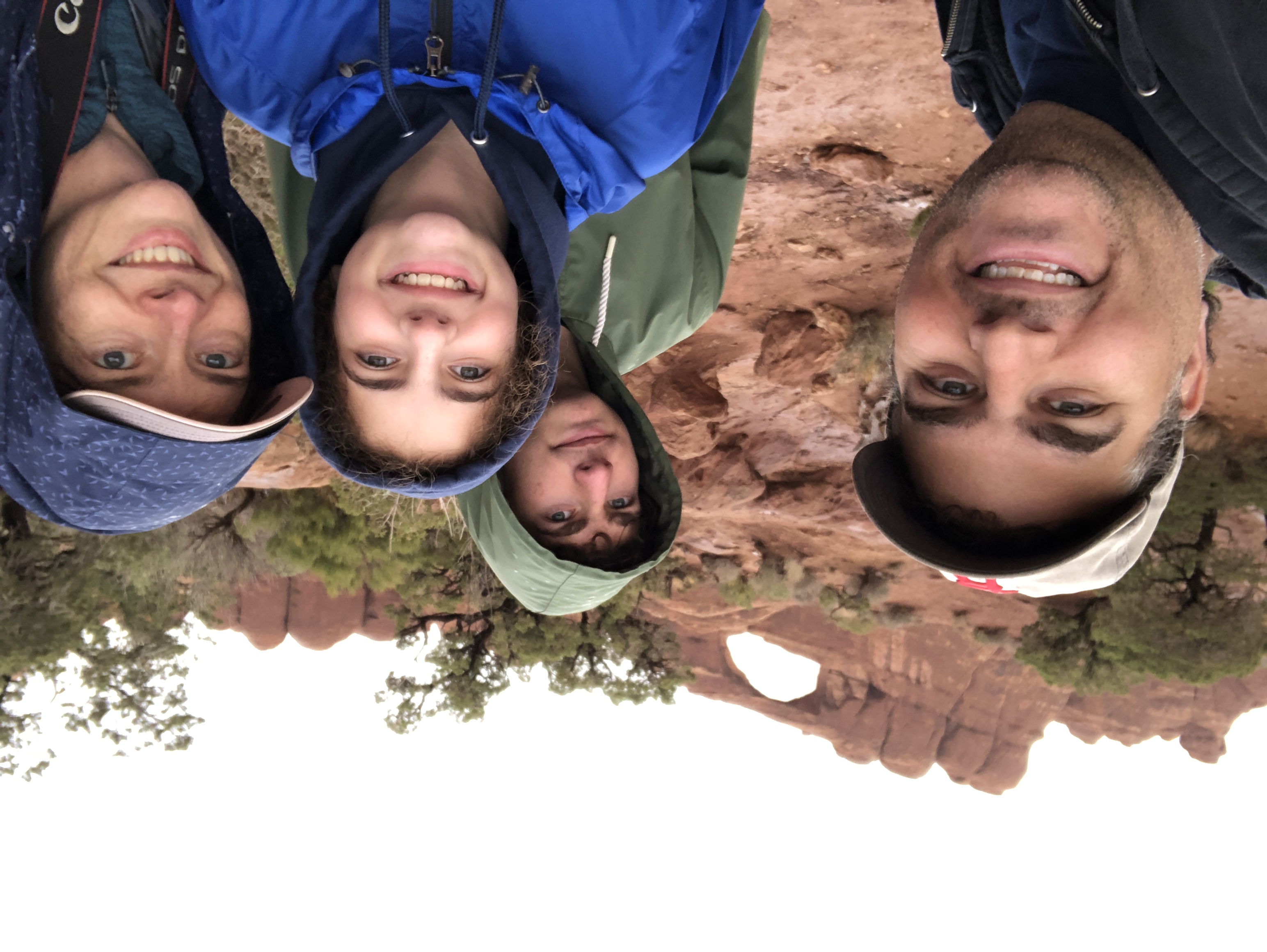 The Lazar Family at Arches National Park